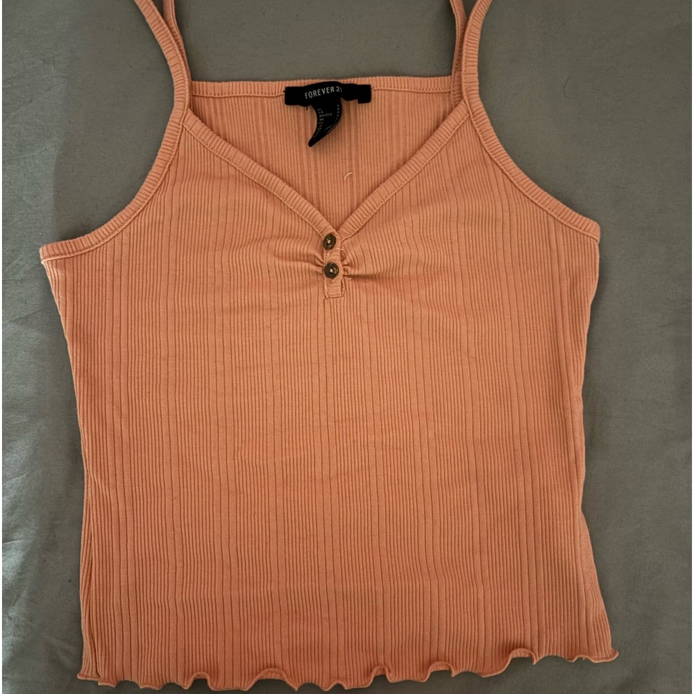 Misses/Junior Size Forever 21 Camisole it is a Peachy/Orange Hue
